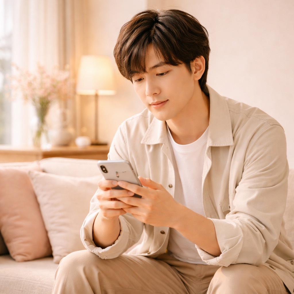 Hombre pensando cuidadosamente una respuesta